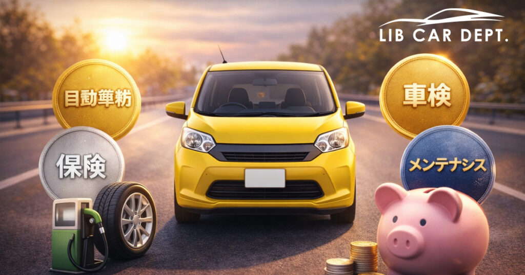 軽自動車の年間維持費はいくら？一人暮らしにおすすめの1台も紹介